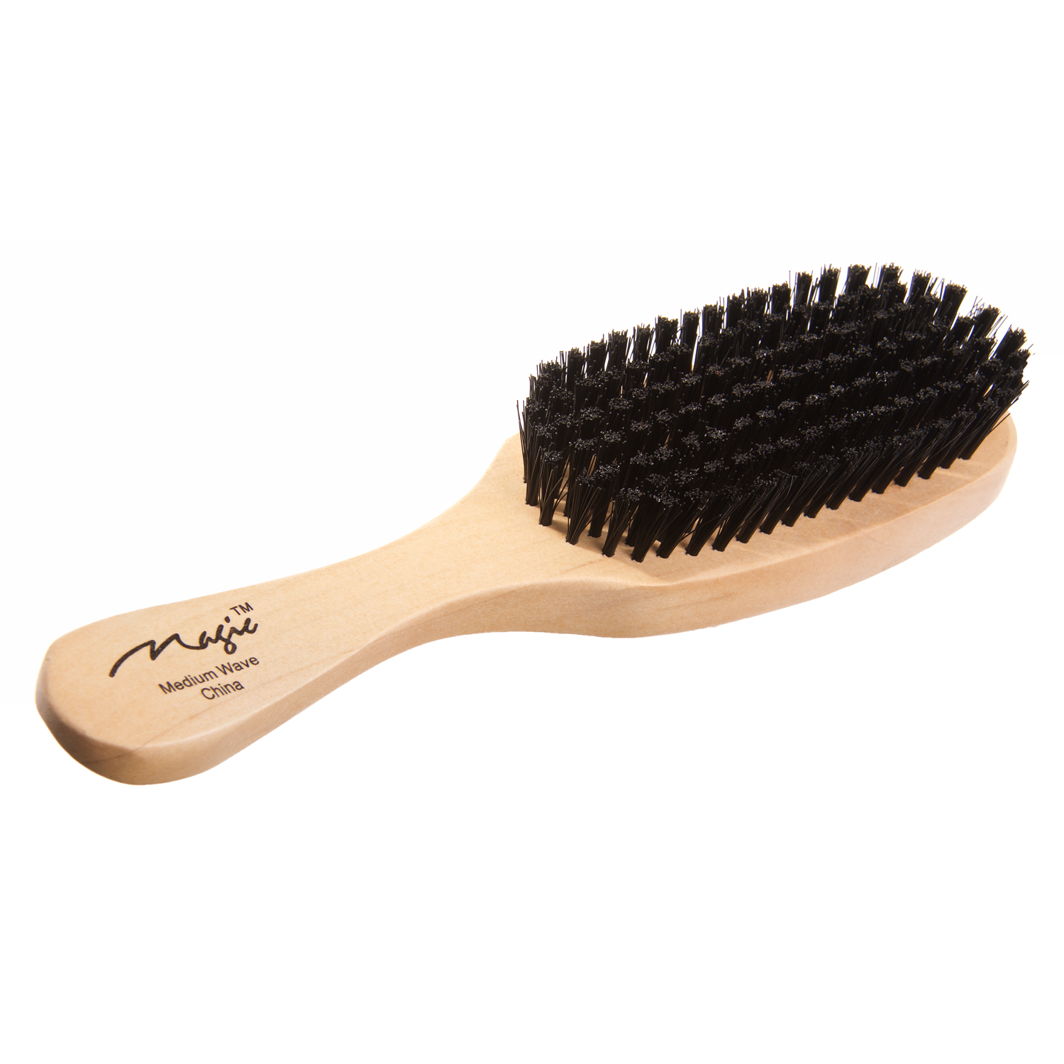 100% Boar Soft Smoothing Wave Brush Perfect Comb for Smoothing
